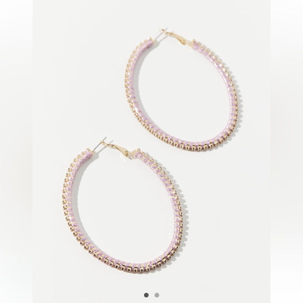 UO | Orion Rhinestone Hoop Earring